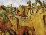 Paul Cezanne La Carriere de Bibemus France oil painting artist